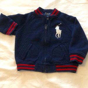 Authentic Polo Toddler Varsity Style Jacket